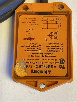 LUMBERG ASB 4 LED-5/4 Sensor Signalverteiler 4-fach Verteiler4
