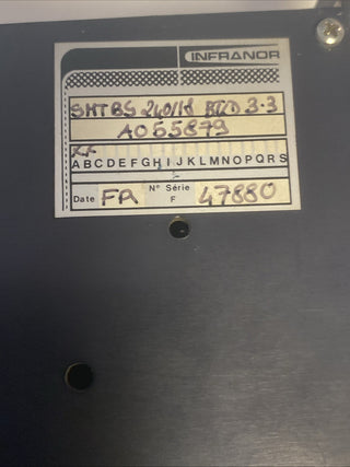 Infranor SMT-BS 240/8 Digitaler Servoregler / Servo Drive – Gebraucht