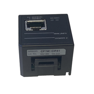 Omron CP1W-CIF41 Ethernet Optionsplatine für CP1H / CP1L / CP1E – NEU0