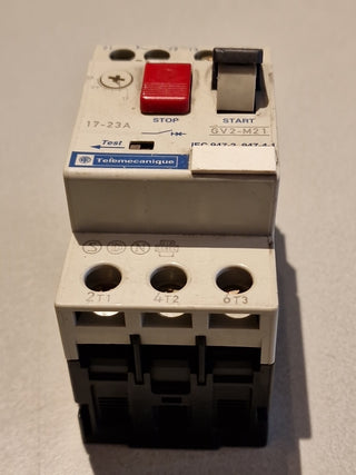 Telemecanique Motorschutzschalter GV2-M21 circuit breaker 17-23A0