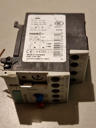 NEW, SIEMENS 3RU1116-1EB0  [24 MONTHS WARRANTY]4