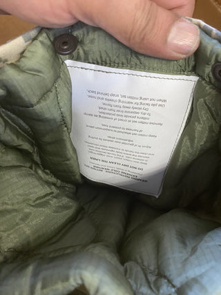 Vintage US Army Militär extrem kaltes Wetter Handschuhe Set Größe Medium mit Fut12