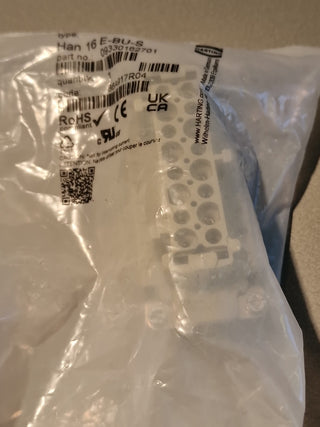 Harting Steckverbinder Einsatz Han 16E-bu-s 09330162701 connector insert2