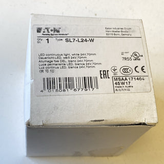 EATON SL7-L24-W Dauerlicht LED weiß 24V Signalmodul Neu0