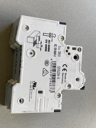 Siemens 5SY6206-8 Leitungsschutzschalter MCB D6 6A 400V 2-polig 6kA gebraucht1