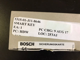 3x bosch smart key chip BAEA/ 01 mit Karte im set 1