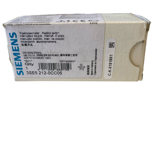 Siemens 3SE5212-0CC05 Positionsschalter 1S+1Ö neu1