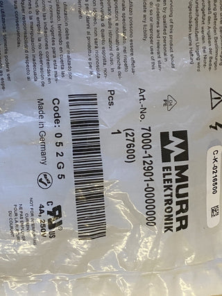 Murrelektronik M12 Buchse 4-polig A-kodiert Schraubanschluss 7000-12901-00000003