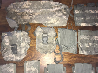 US Army MOLLE II Rifleman Pouch Set – 17-teilig – ACU/UCP – Top Zustand4