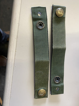 NEU USGI ACH MICH Helm Halteriemen für Schutzbrille (1 Paar) NSN 8415-01-521-8801