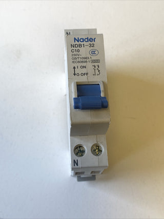 NADER NDB1-32 C10 1P+N Leitungsschutzschalter 230V – neu6