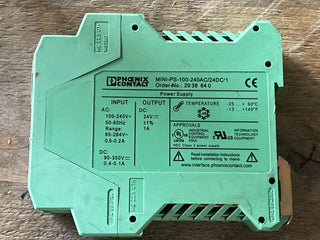 Phoenix Contact MINI-PS-100-240AC/24DC/1.3 Hutschienen-Netzteil (DIN-Rail) 24 V/1