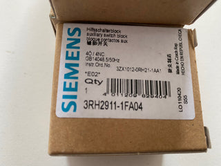 Siemens Indus.Sector Hilfsschalterblock 3RH2911-1FA04 3RH29111FA040