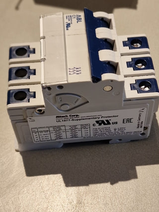 ABL Sursum 3C1UR Leitungsschutzschalter 3P 1A 480Y/277VAC Sicherungsautomat NEU1