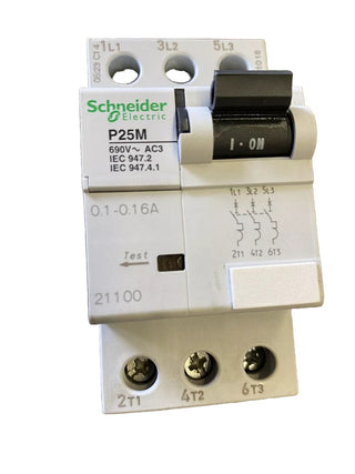 SCHNEIDER ELECTRIC MOTORSCHUTZSCHALTER P25M, 3P, 18A, SCHUTZ F. WECHSEL-/DREHSTR1