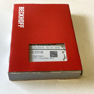 Beckhoff EL1018 EtherCAT-Klemme 8-Kanal-Digital-Eingang 24V DC –0