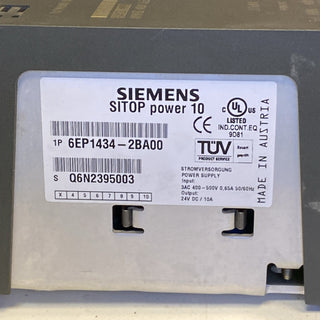 Siemens SITOP Power 10 Netzgerät (6EP1434-2BA00) – 24V / 10A2