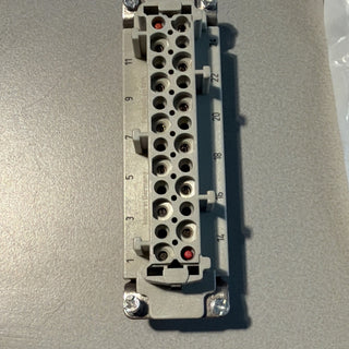 Harting Buchseneinsatz Han 10HvE-F-s 09340102701 10 HVE-BU-S 16A 830V NEU3