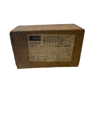 AEG VA11 Schwenkbar Frontantrieb Not-Aus-Schalter Enr. 910-591-081-00 Not-Halt I3