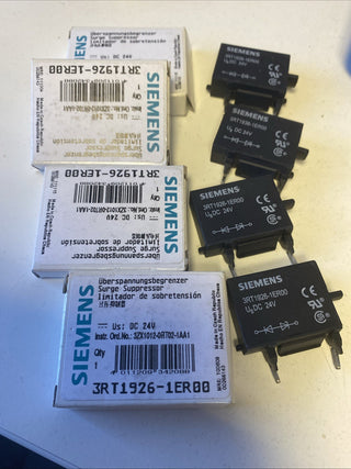 8x Siemens 3RT1926-1ER00 Überspannungsbegrenzer Diodenkombination S0 | NEU1