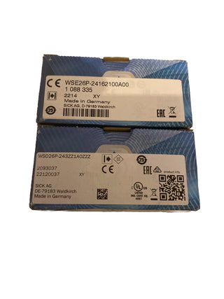 SICK WSE26P-24162100A00 Einweg-Lichtschranke (Sender & Empfänger) – NEU & OVP0