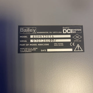 ABB Bailey 40PB3201A | A-Loop Process I/O Board | DCI System Six | Gebraucht0