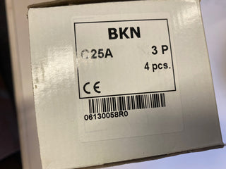 3X LEITUNGSSCHUTZSCHALTER 3-POLIG 25A (3X25A) KURVE D - LS1
