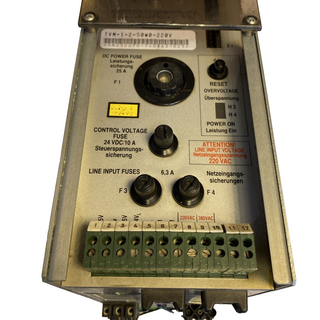 Indramat TVM 1.2-50W0-220V AC Servo Netzteil Versorgungsmodul – Gebraucht0