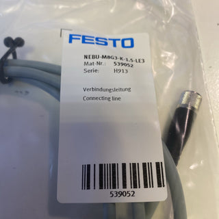 Festo Verbindungsleitung NEBU-M8G3-K-1,5-LE3 (539052) – NEU & OVP2