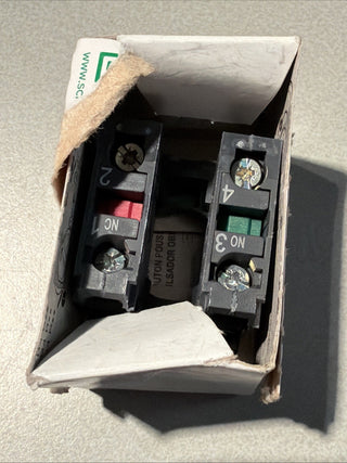 Schneider Electric ZB5AZ105 Hilfsschalterblock | 1S (NO) + 1Ö (NC) | Harmony XB51
