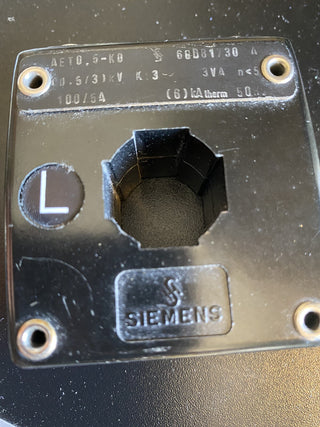 Siemens PH Aufsteckstromwandler + BBC Schalttafel-Einbau-Meßgerät gebraucht3