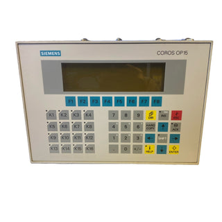Siemens SIMATIC COROS OP15 (6AV3515-1EB01) Operator Panel – gebraucht1