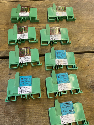 9x PHOENIX CONTACT Relaismodul EMG 10-REL/KSR-G 24/21-LC - 2942153 24VDC5
