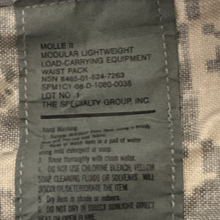 US Army MOLLE II Waist Pack UCP ACU Tasche Bauchtasche Gear - Gebraucht9
