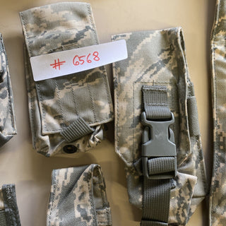 6x US Army GCS Pouches Taschen Set Molle Weste Koppel Tragesystem Selten NEU8