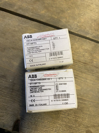 ABB OT16FT3 Hauptschalter Lastschalter NEU!!!1
