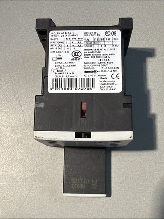1x Siemens Sirius Schütz 3RT1016-1BB41 S00 24V DC 4kW 9A Schraubanschluss GEB5