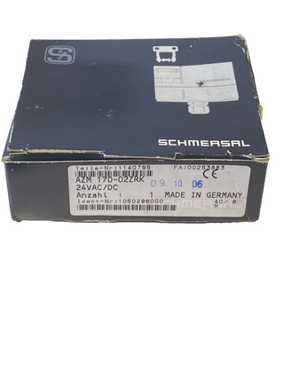 Schmersal AZM 170-02ZRK Sicherheitszuhaltung – NEU & OVP1