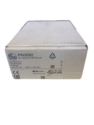 IFM PN3092 Elektronischer Drucksensor 0-100 bar IO-Link NEU & OVP0