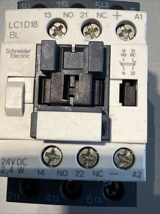Schneider Electric TeSys D Leistungsschütz LC1D18BL + Entstörmodul LAD4TBDL (Geb7