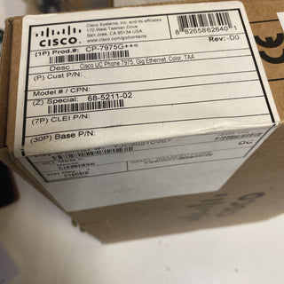Cisco Unified IP Phone 7975G (CP-7975G) – NEU & OVP0