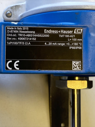 Endress+Hauser iTHERM TR10-ABG1HHS522000 Widerstandsthermometer Pt100 |Gebraucht5
