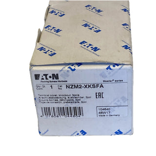 EATON Electric NZM2-XKSFA Anschlussabdeckung 3-polig, ausbrechbar, NEU OVP0