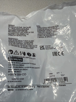 Siemens Anschlussdose (8WD4308-0DD0