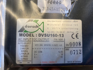 31.145.485.000 FERAG STROMVERSORGUNG 1.2/1.4AMP 50/60HZ 115/230VAC2