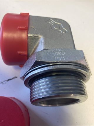 Hydraulik-Winkelverschraubung 90° M46 – CEJN WEO Plug-In – NEU