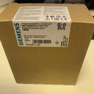 01542634 SIEMENS 3RV2917-4A 3Ph.-Sammelschiene inkl. Erwe0