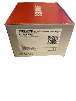 Beckhoff CU8006-0000 | 4-Port USB-3.0-Hub | OVP & NEU