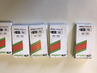 50x Littelfuse 217 Feinsicherung 10A Flink (5x20mm) – NEU & OVP1