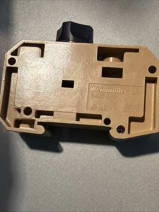 10x Weidmüller SAKS 5 Sicherungshalter 16mm² 63A neu0